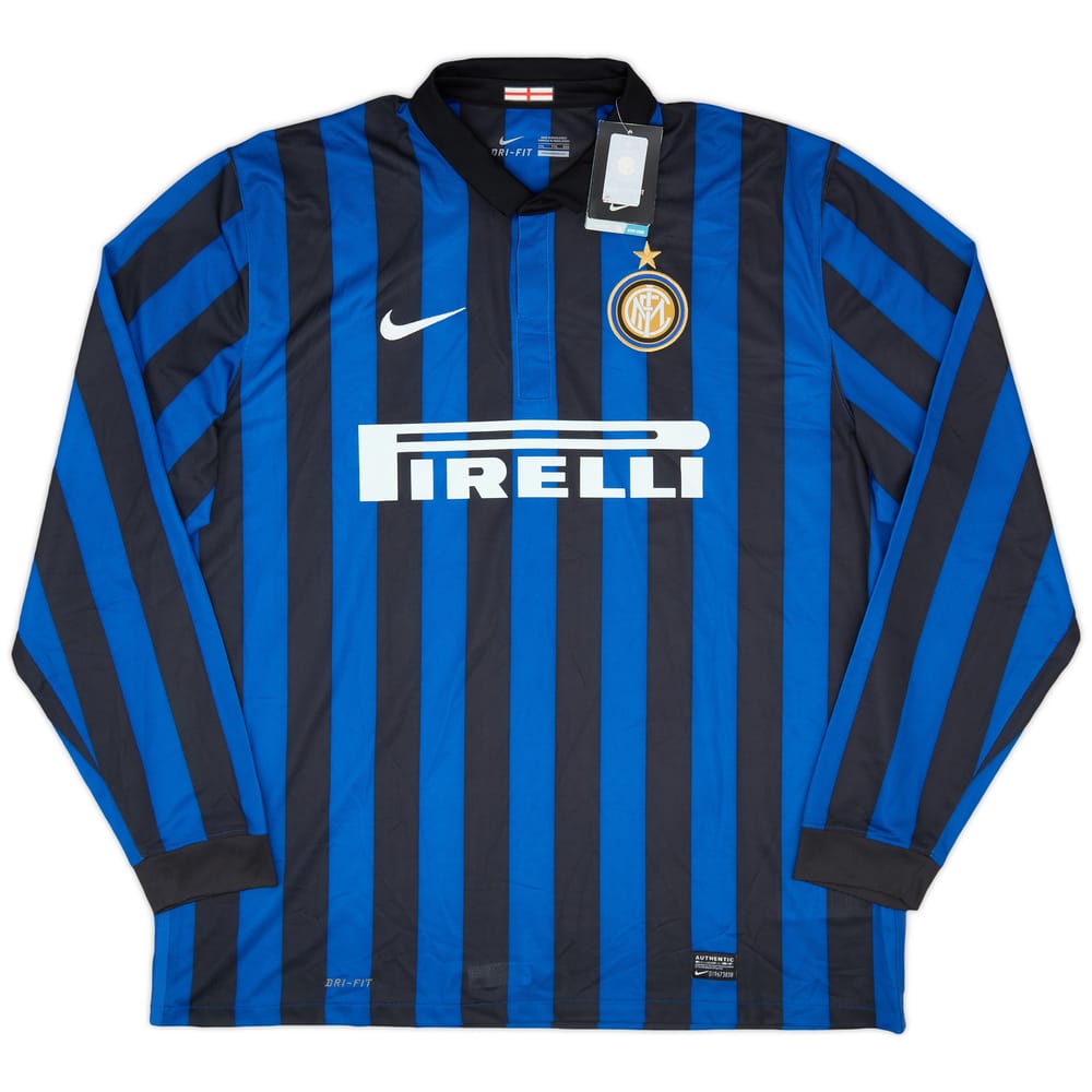 2011-12 Inter Milan Home L/S Shirt (XXL)