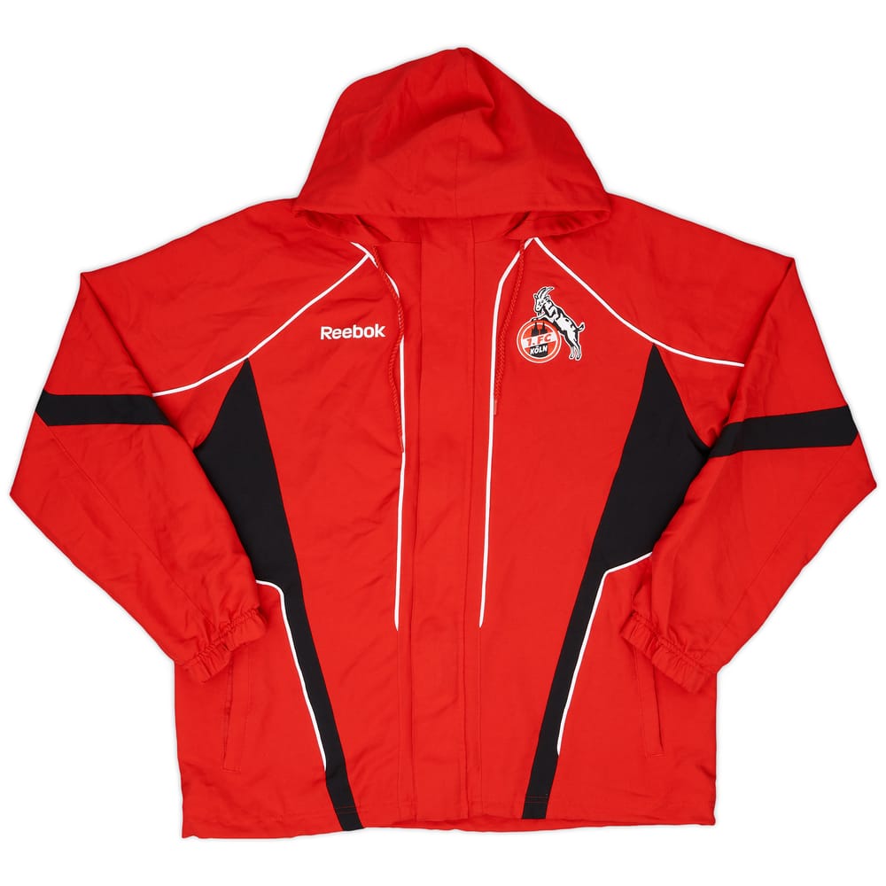 2010-11 FC Koln Reebok Hooded Track Jacket - 8/10 - (M)