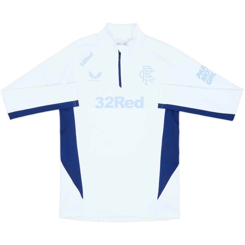 2024-25 Rangers Castore 1/4 Zip Training Top - 6/10 - (M)