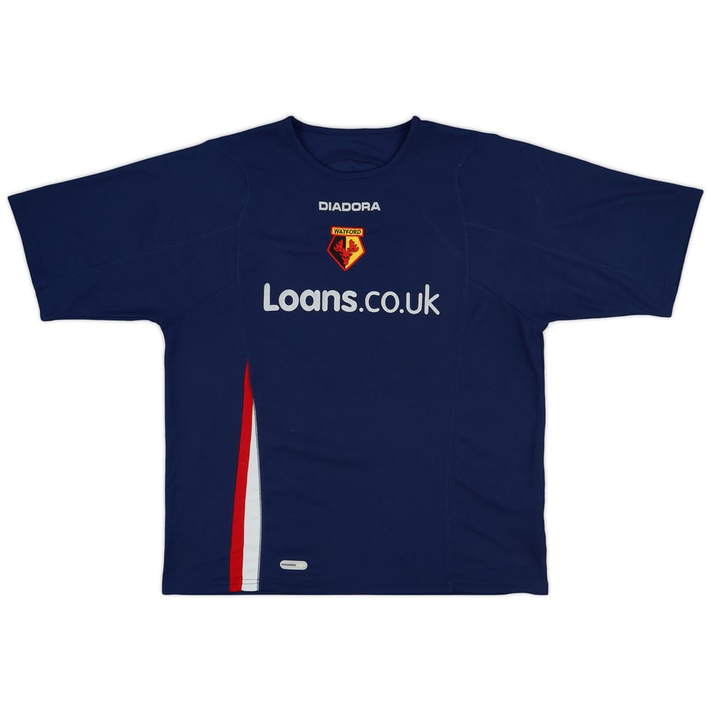 2006-07 Watford Diadora Training Shirt - 7/10 - (XL)