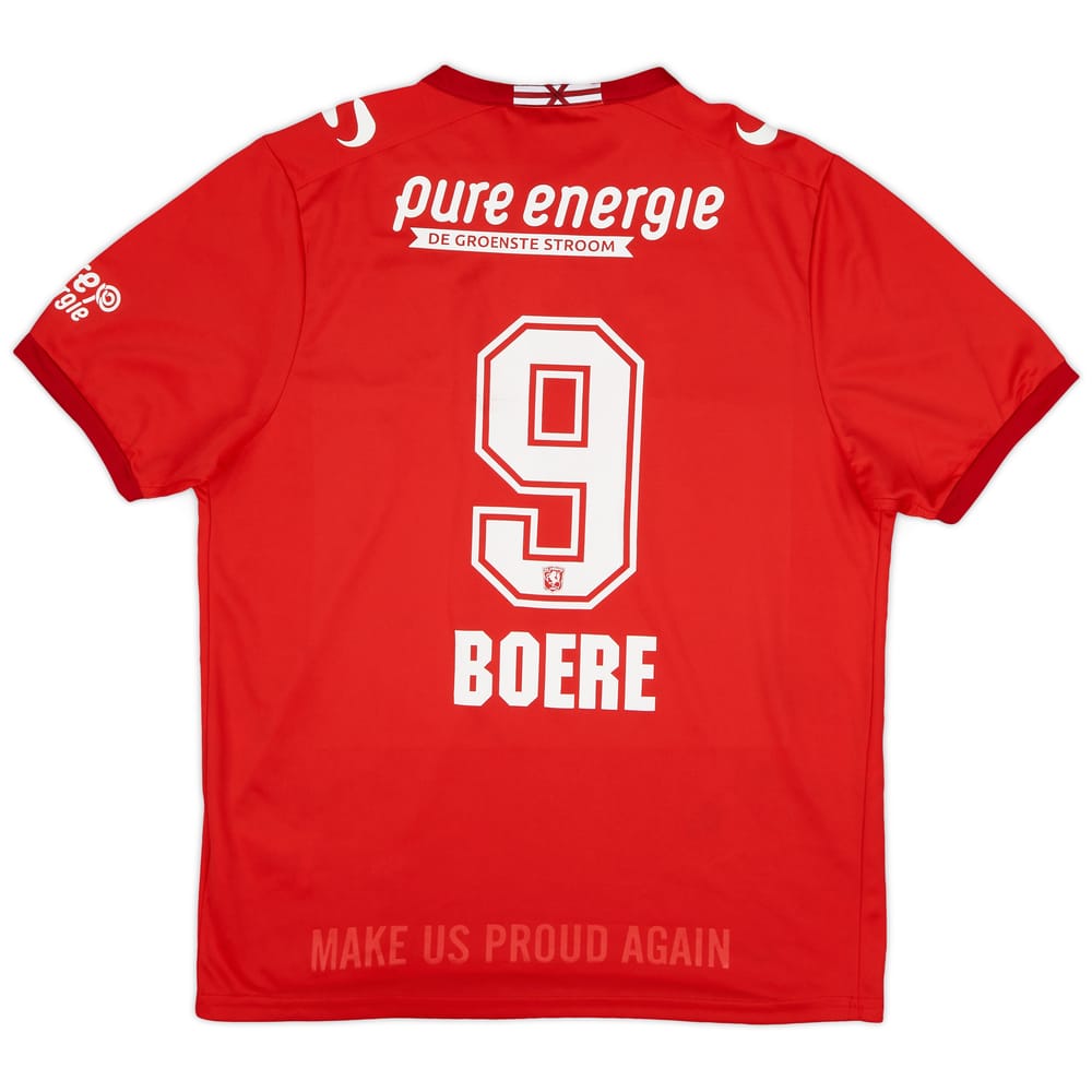 2018-19 FC Twente Home Shirt Boere #9 - 7/10 - (L)