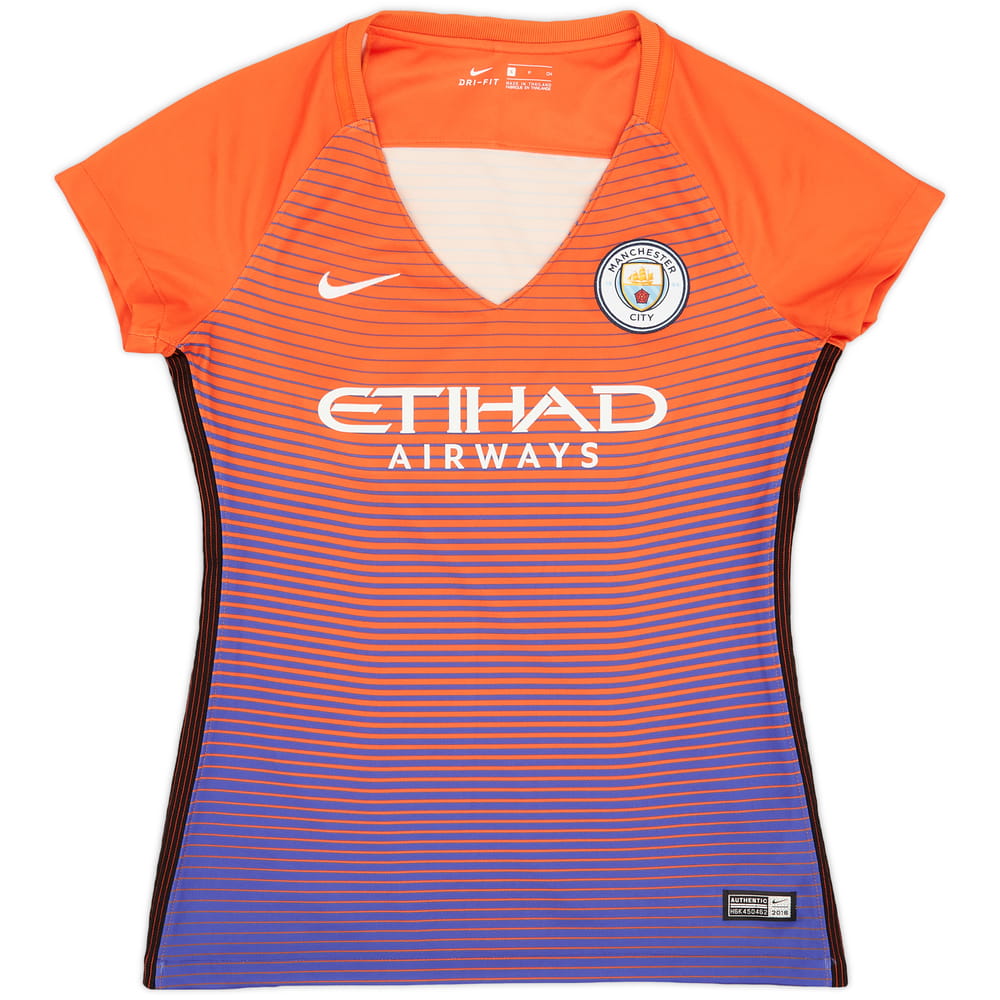 2016-17 Manchester City Third Shirt - 9/10 - (Women's S)