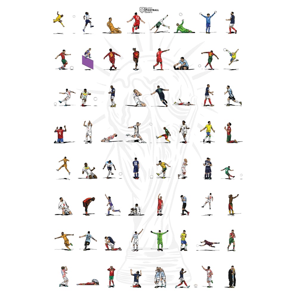 2022 World Cup A3 Print/Poster