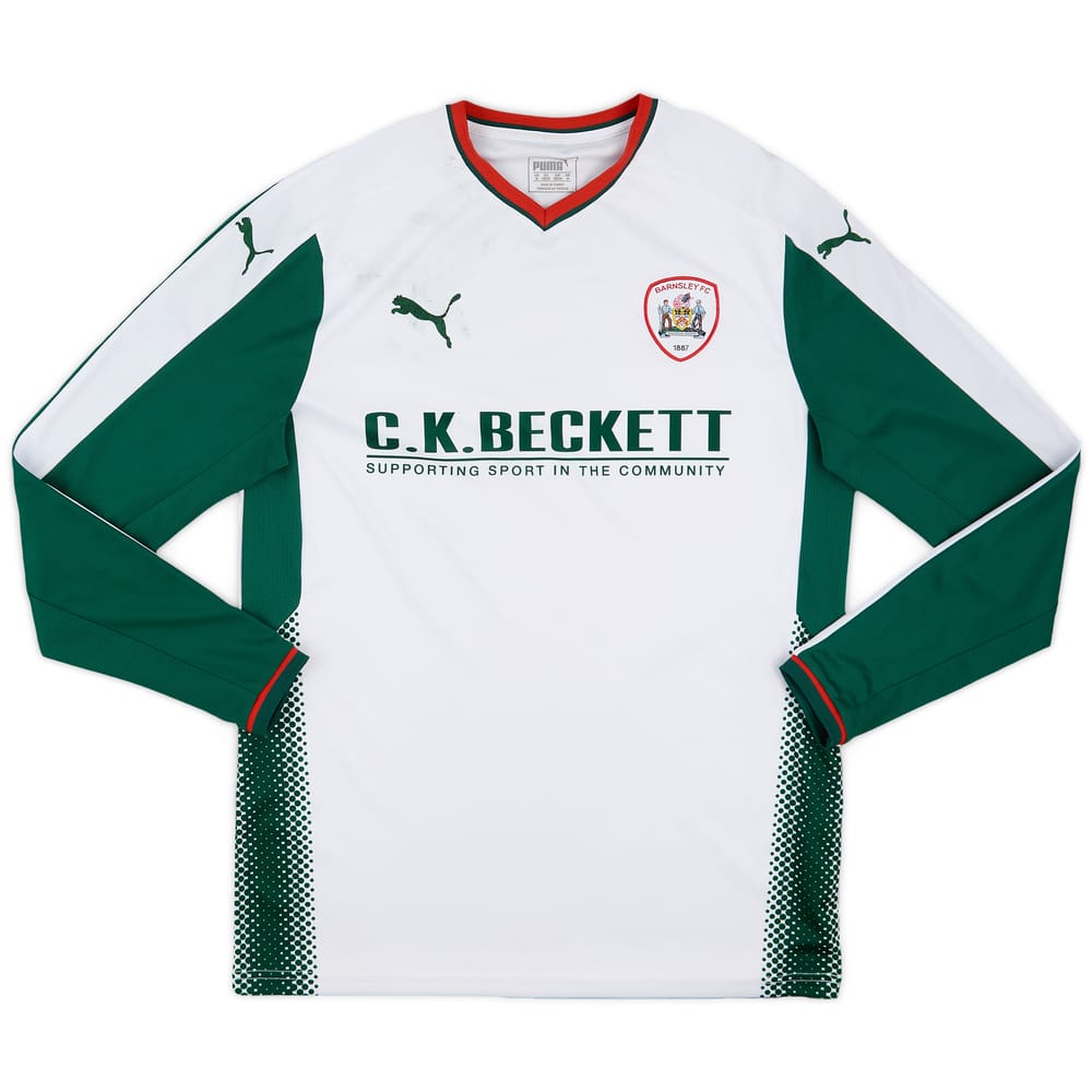 2017-18 Barnsley Away L/S Shirt - 4/10 - (L)