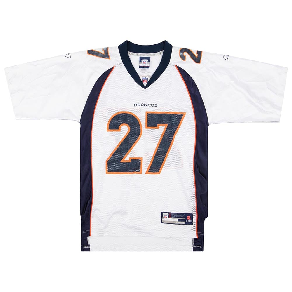 2009 Denver Broncos Moreno #27 Reebok On Field Jersey (Away) S
