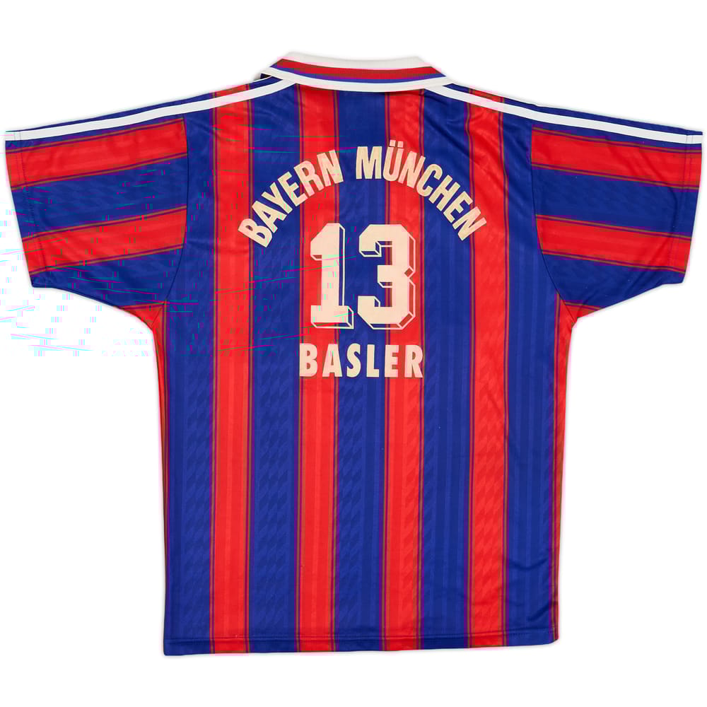 1995-97 Bayern Munich Home Shirt Basler #13 - 6/10 - (S)