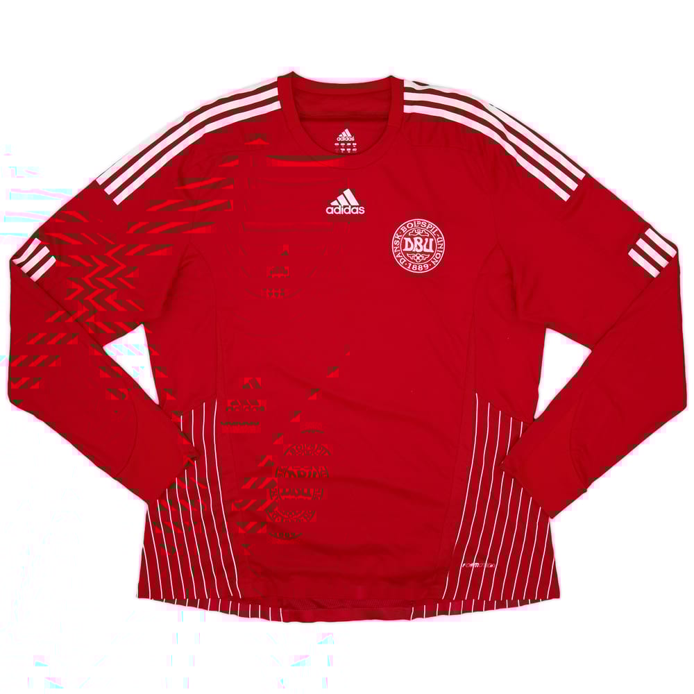 2007-10 Denmark Player Issue Home Shirt - 9/10 - (XL)