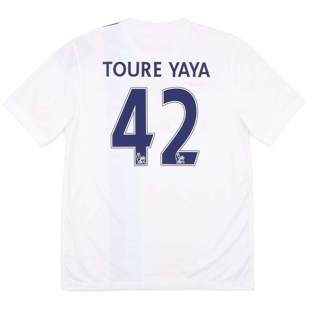 2013-14 Manchester City Third Shirt Toure Yaya #42 (L)