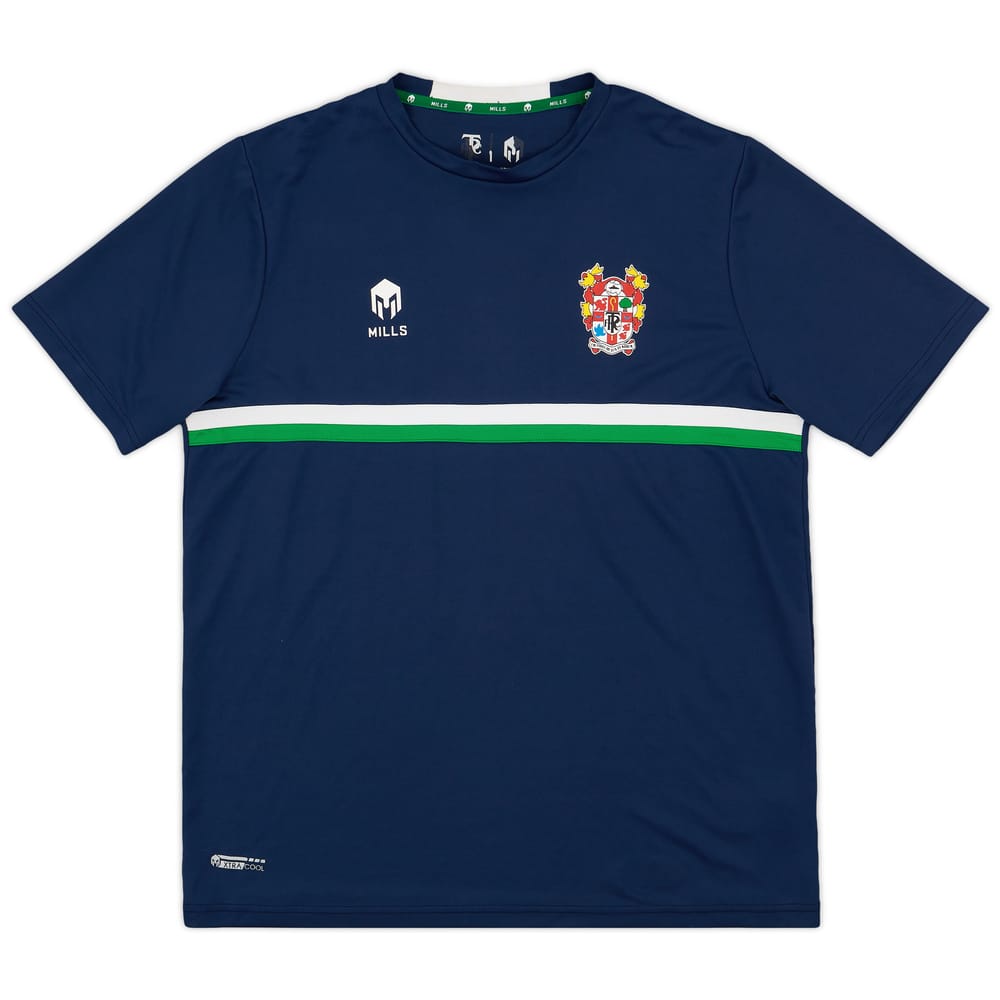 2021-22 Tranmere Rovers Mills Training Shirt - 7/10 - (XL)