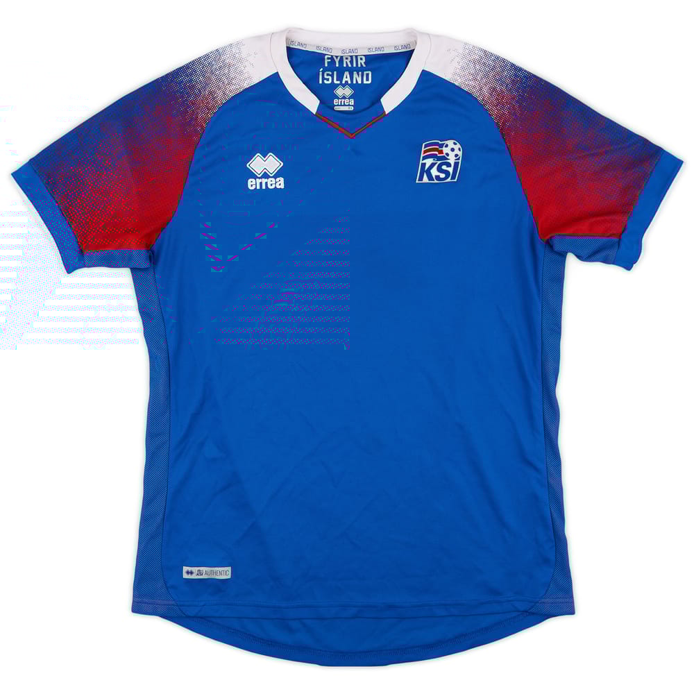 2018-19 Iceland Home Shirt - 9/10 - (XL)
