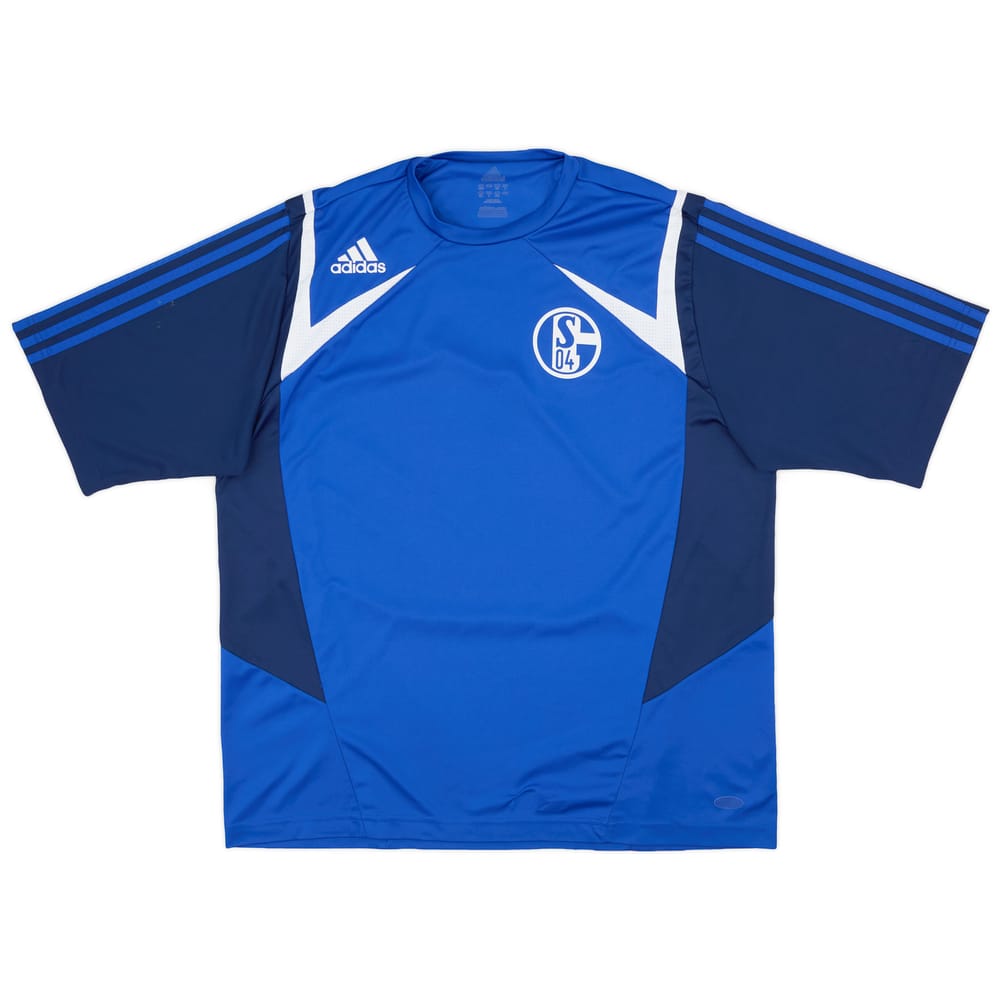 2007-08 Schalke adidas Training Shirt - 8/10 - (XL)