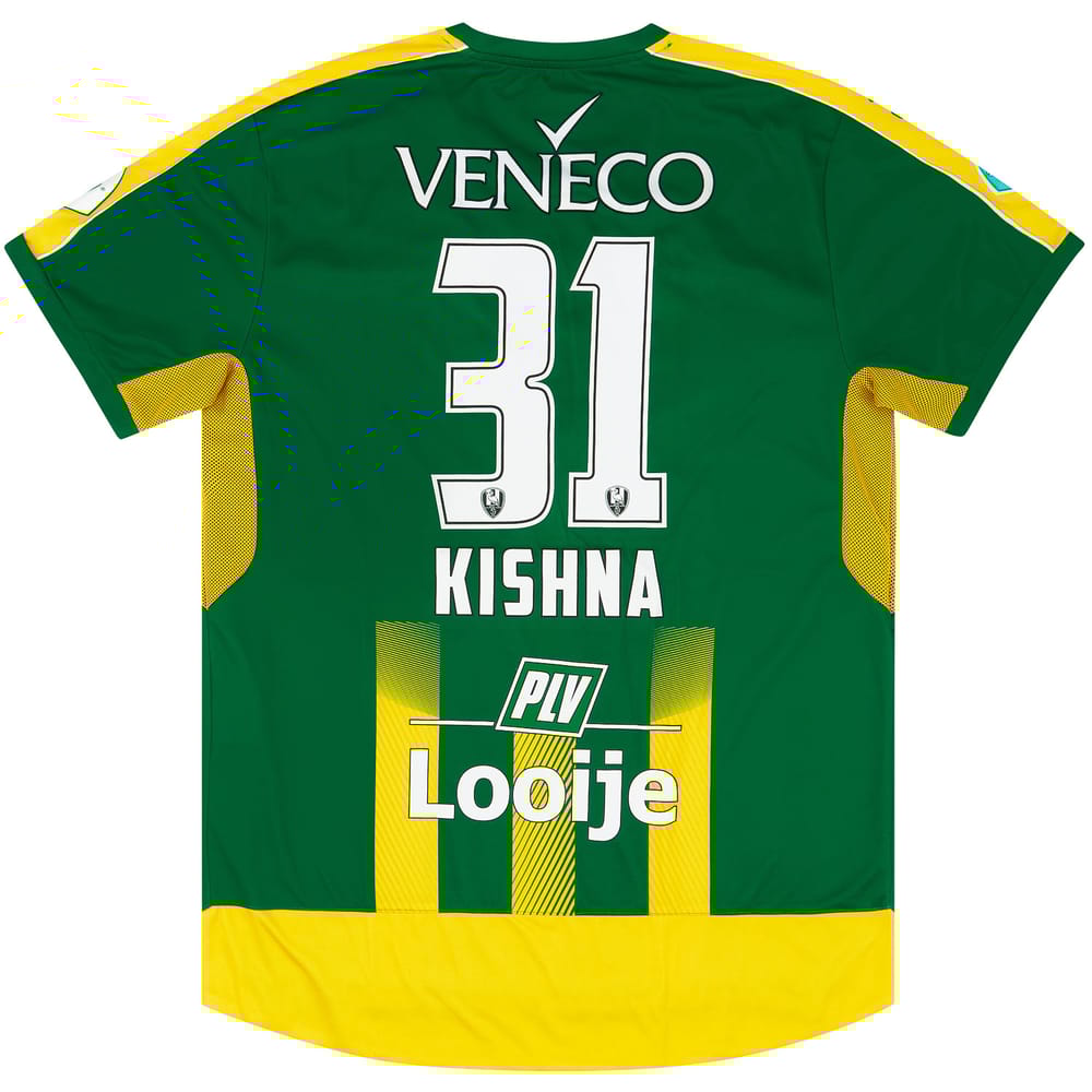 2020-21 ADO Den Haag Match Issue Home Shirt Kishna #31 (v Ajax)