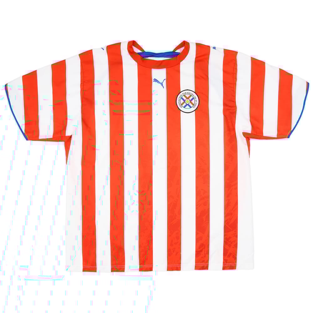2006-07 Paraguay Home Shirt - 9/10 - (XXL)