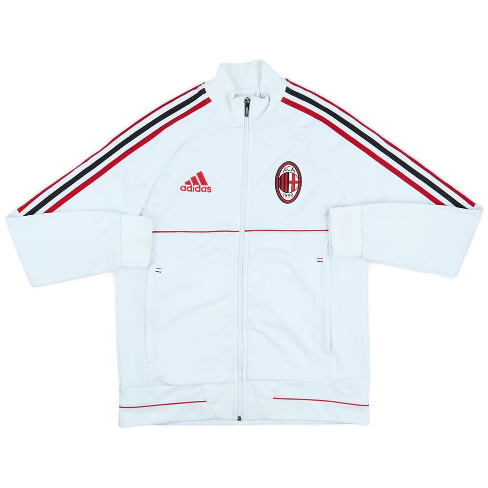 2017-18 AC Milan adidas Track Jacket - 8/10 - (L.Boys)