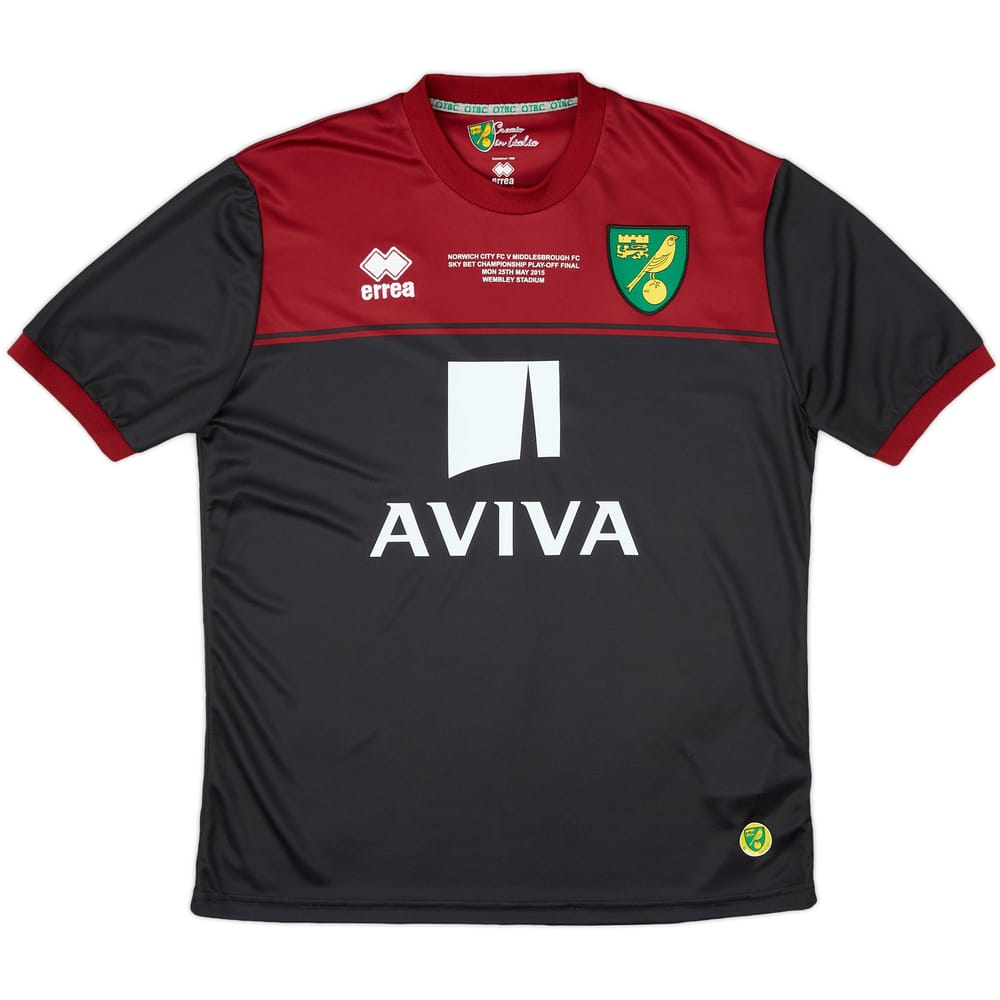 2014-15 Norwich 'Play-Off Final' Away Shirt - As New