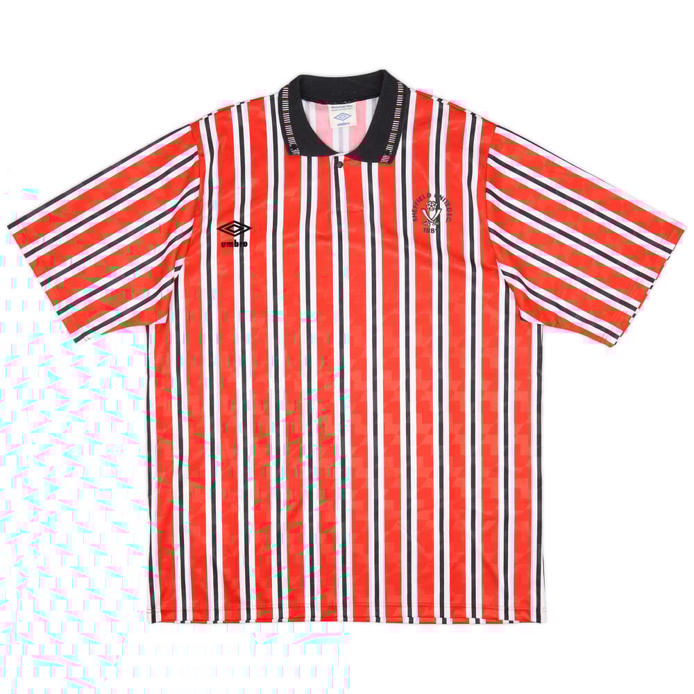 1990-92 Sheffield United Home Shirt - 9/10 - (L)
