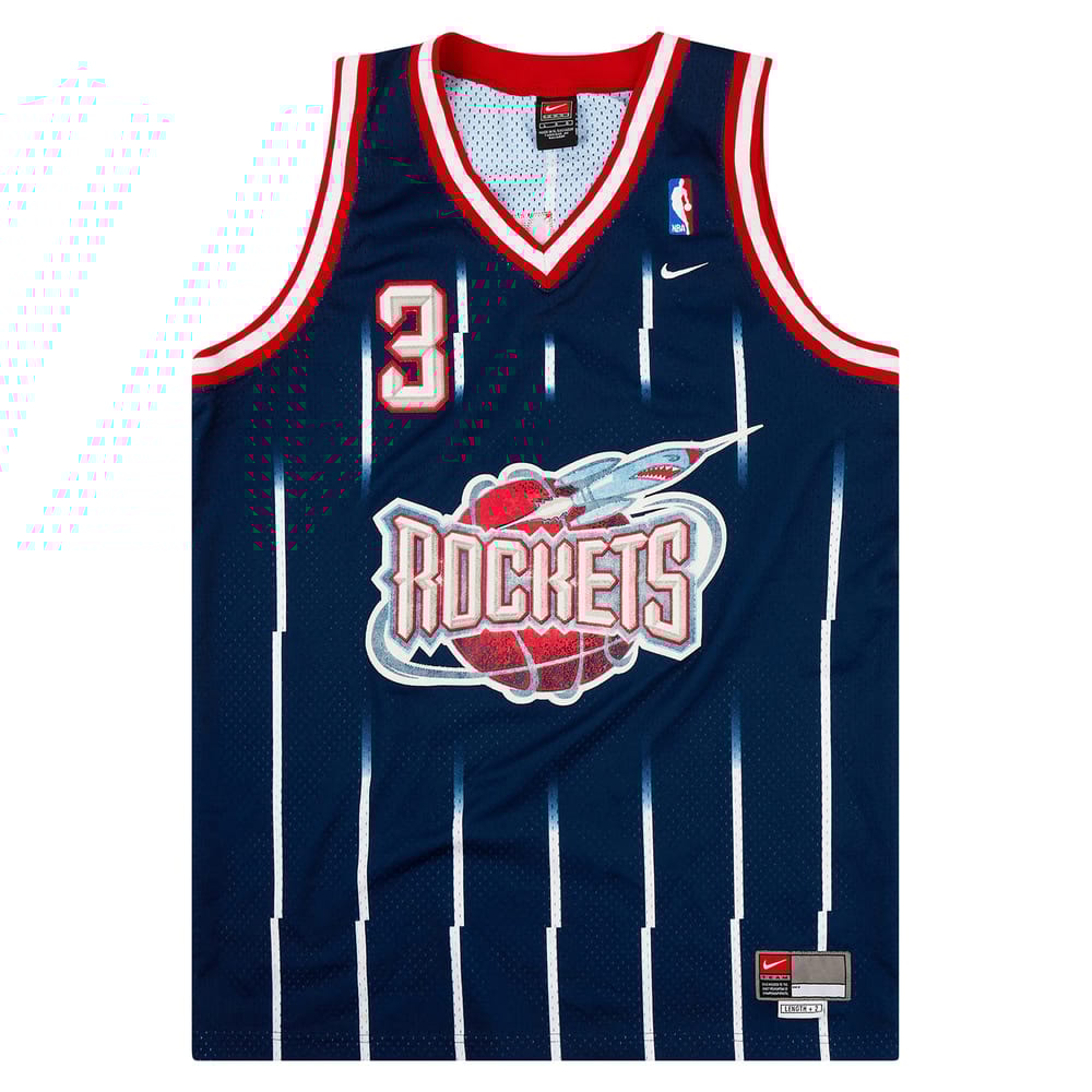 2000-03 Houston Rockets Francis #3 Nike Swingman Jersey (Away) L