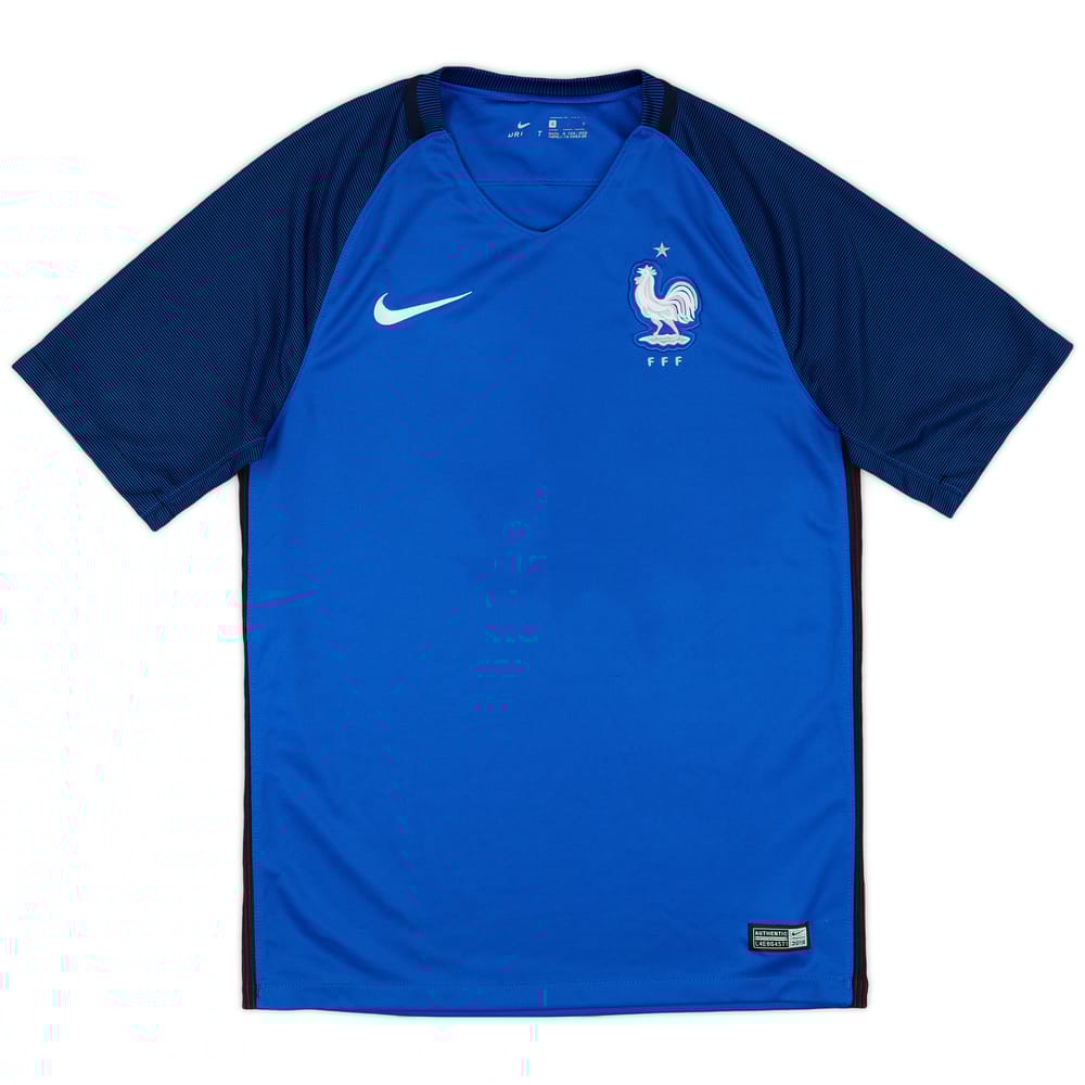 2016-17 France Home Shirt - 9/10 - (S)
