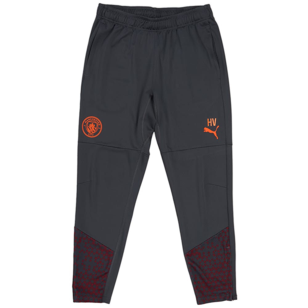 2023-24 Manchester City Staff Issue Training Pants/Bottoms #HV - 5/10 - (L)