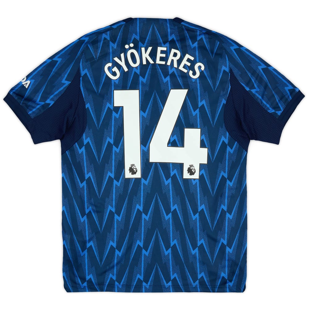2025-26 Arsenal Authentic Away Shirt Gyokeres #14