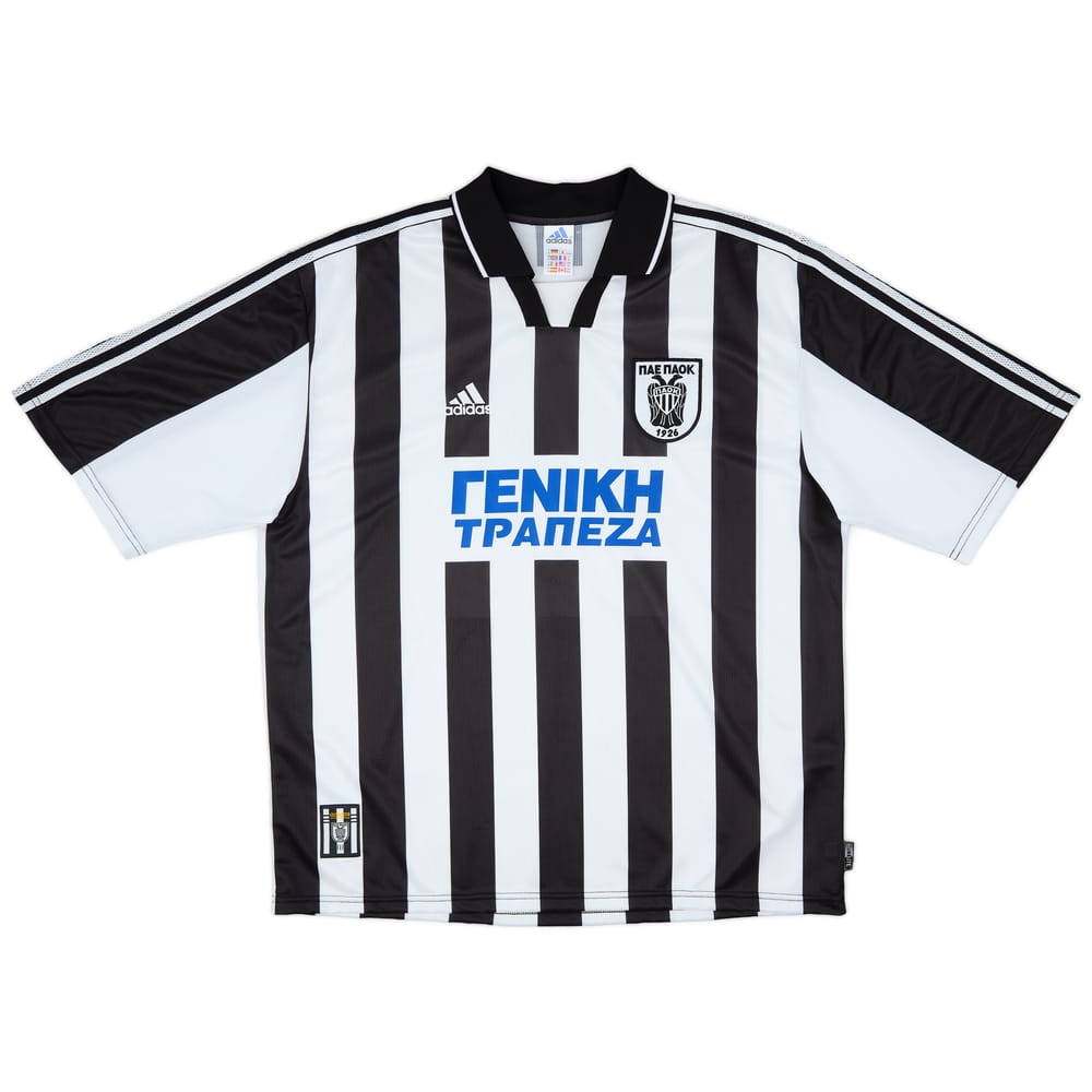 1999-00 PAOK Home Shirt - 8/10 - (XL)