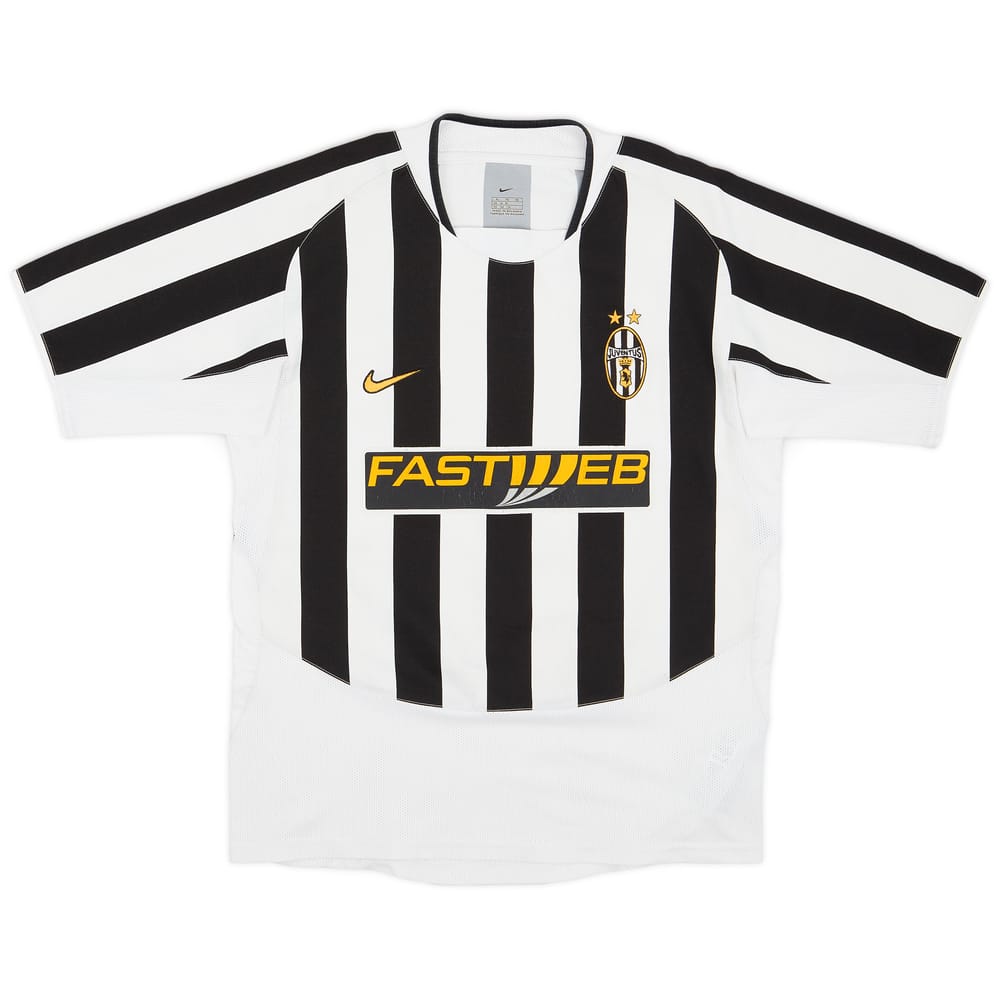 2003-04 Juventus Home Shirt - 7/10 - (XL.Boys)