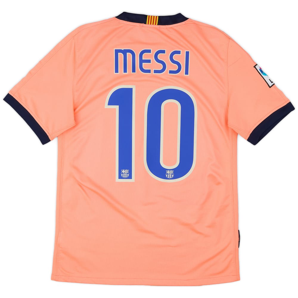 2009-10 Barcelona Away Shirt Messi #10 - 7/10 - (S)