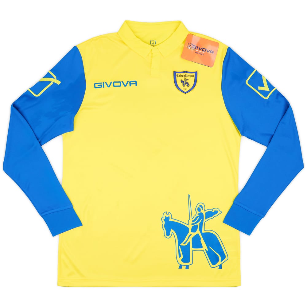 2019-20 Chievo Verona Home L/S Shirt (M)