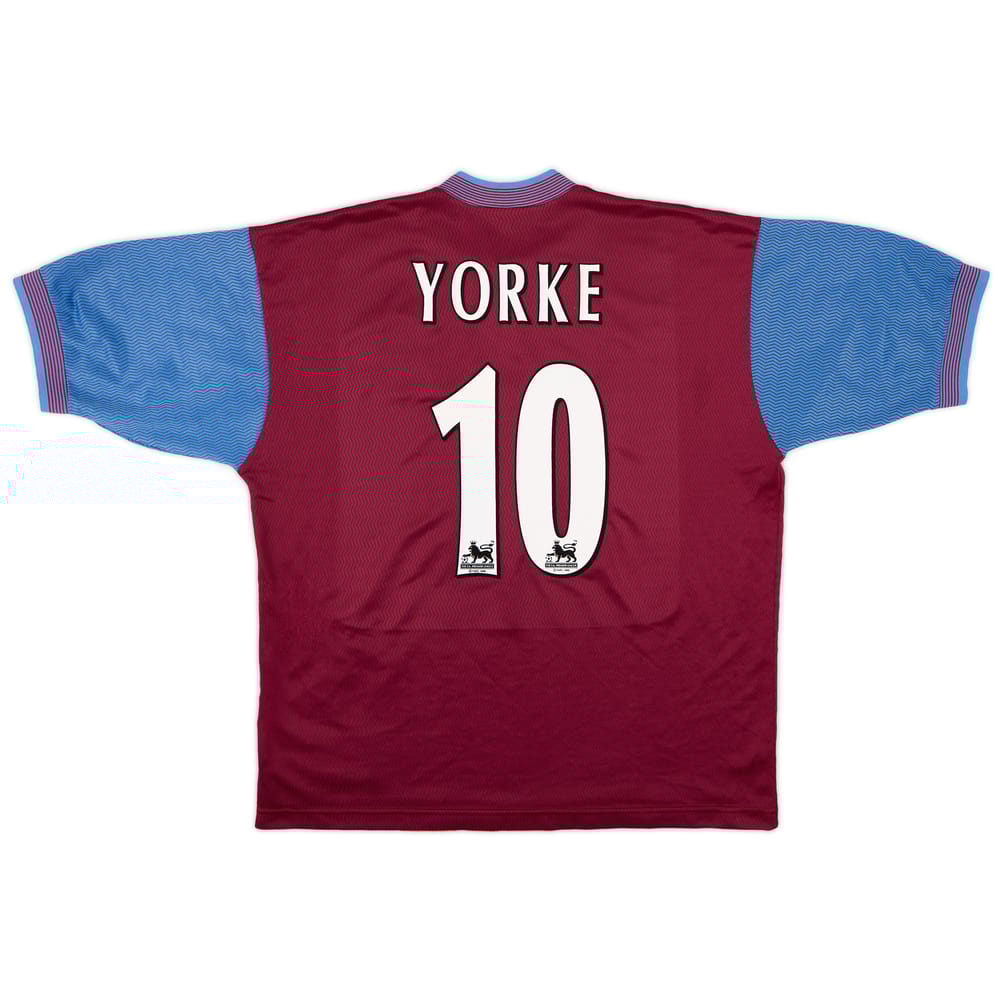 1997-98 Aston Villa Home Shirt - 8/10 - (XL)