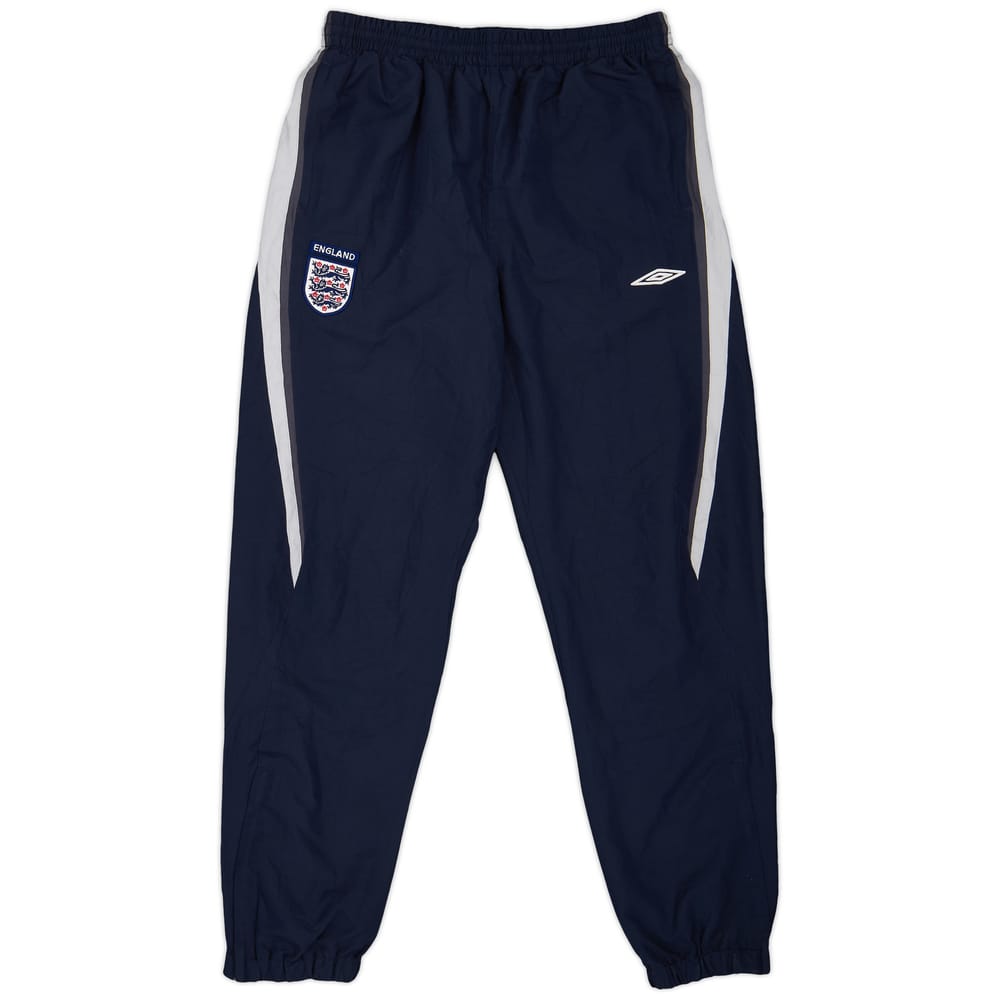2007-09 England Umbro Track Pants/Bottoms - 8/10 - (L)