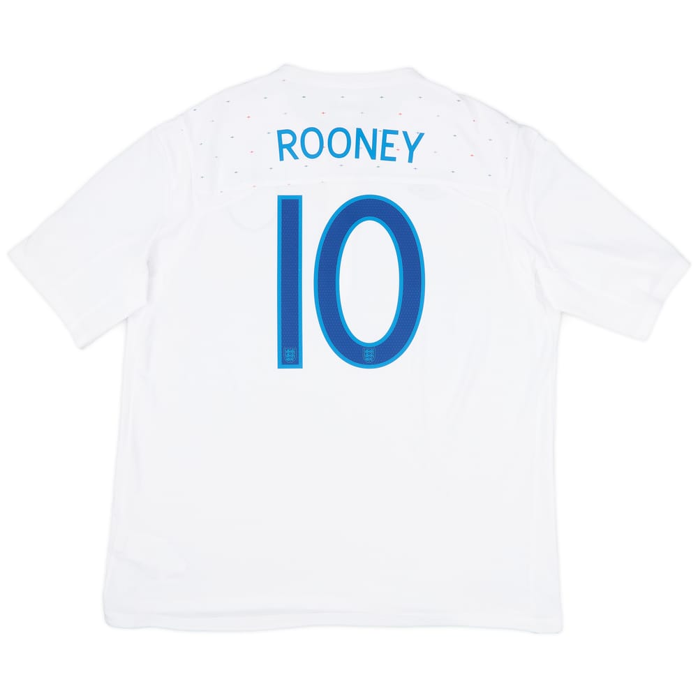 2010-11 England Home Shirt Rooney #10 (XXL)
