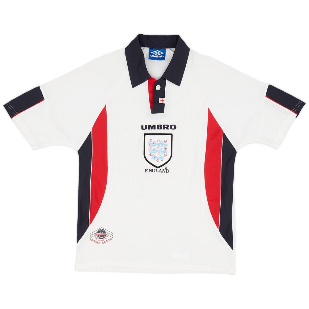 1997-99 England Home Shirt - 8/10 - (Y)