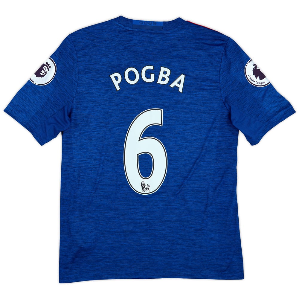 2016-17 Manchester United Away Shirt Pogba #6 - 8/10 - (XL.Boys)