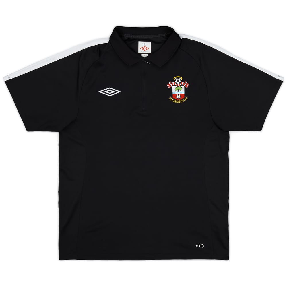 2010-11 Southampton Umbro 1/4 Zip Training Shirt - 9/10 - (M)