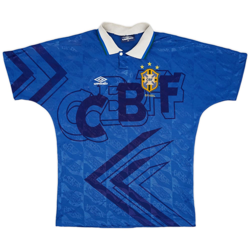 1991-93 Brazil Away Shirt - 5/10 - (L)