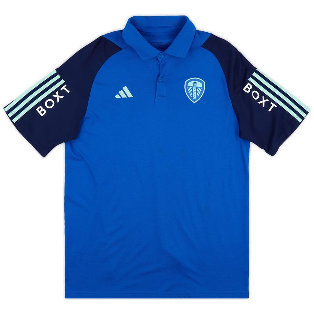 2023-24 Leeds United Player Issue Polo T-Shirt - As New
