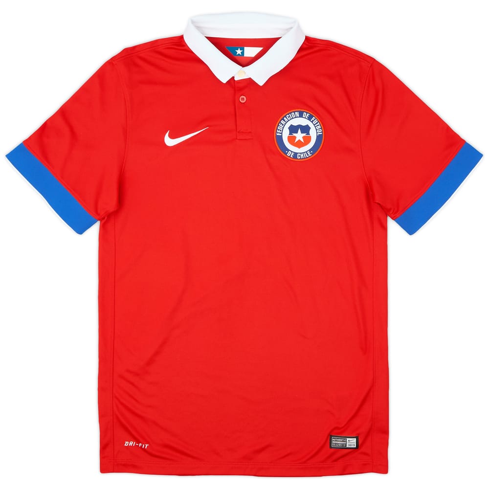 2015-16 Chile Home Shirt - 9/10 - (S)