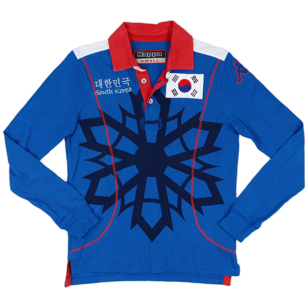2010s South Korea Kappa Polo L/S Shirt - 8/10 - (S)