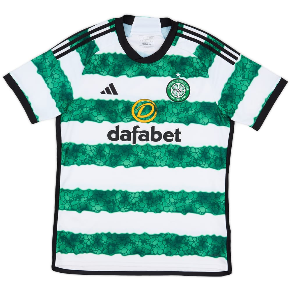 2023-24 Celtic Home Shirt - 7/10 - (L)