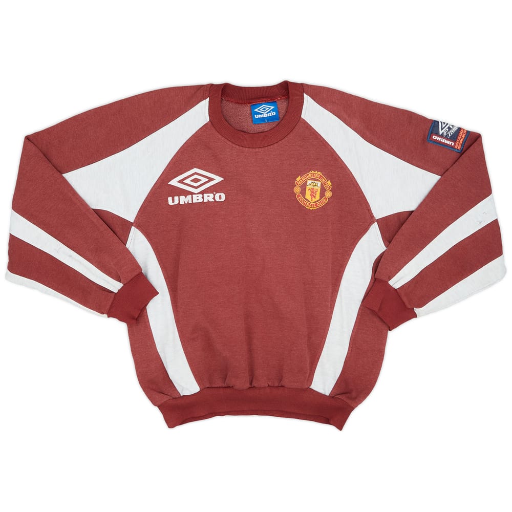 1994-95 Manchester United Umbro Sweat Top - 7/10 - (S)