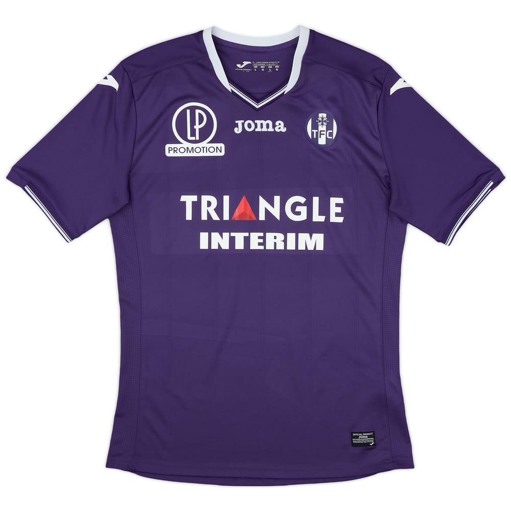 2017-18 Toulouse Home Shirt - 8/10 - (L)