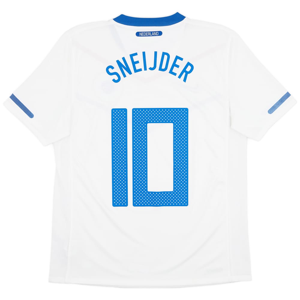 2010-11 Netherlands Away Shirt Sneijder #10 - 8/10 - (M)