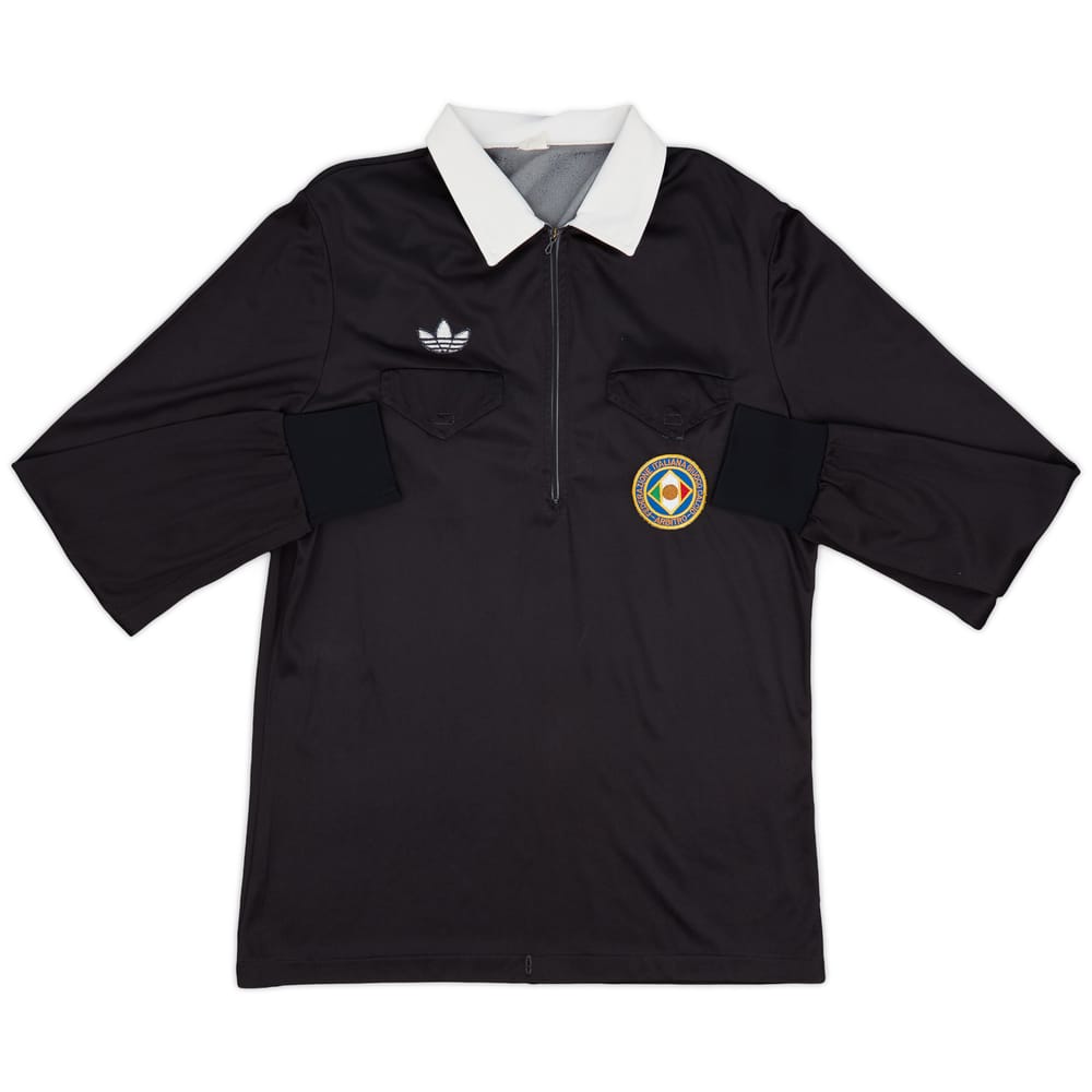 1980s Italy FIGC adidas Referee L/S Shirt - 6/10 - (L/XL)
