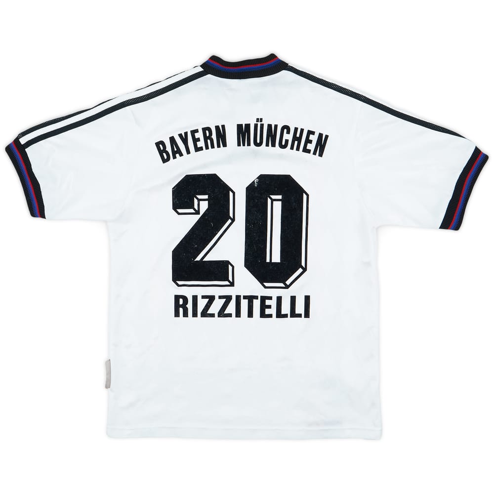 1996-98 Bayern Munich Away Shirt Rizzitelli #20 - 8/10 - (XL.Boys)