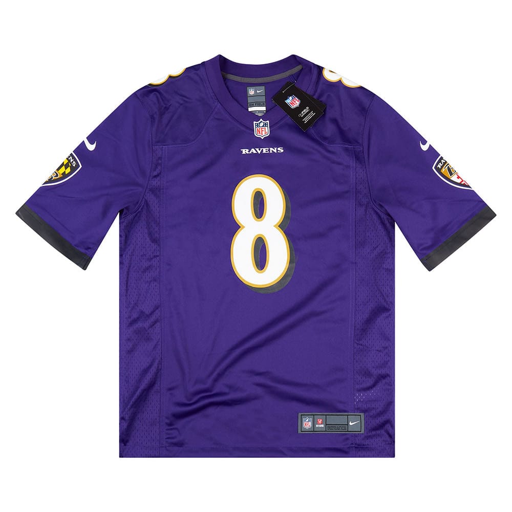 2018-23 Baltimore Ravens Jackson #8 Nike Game Jersey (Home) S - W/Tags