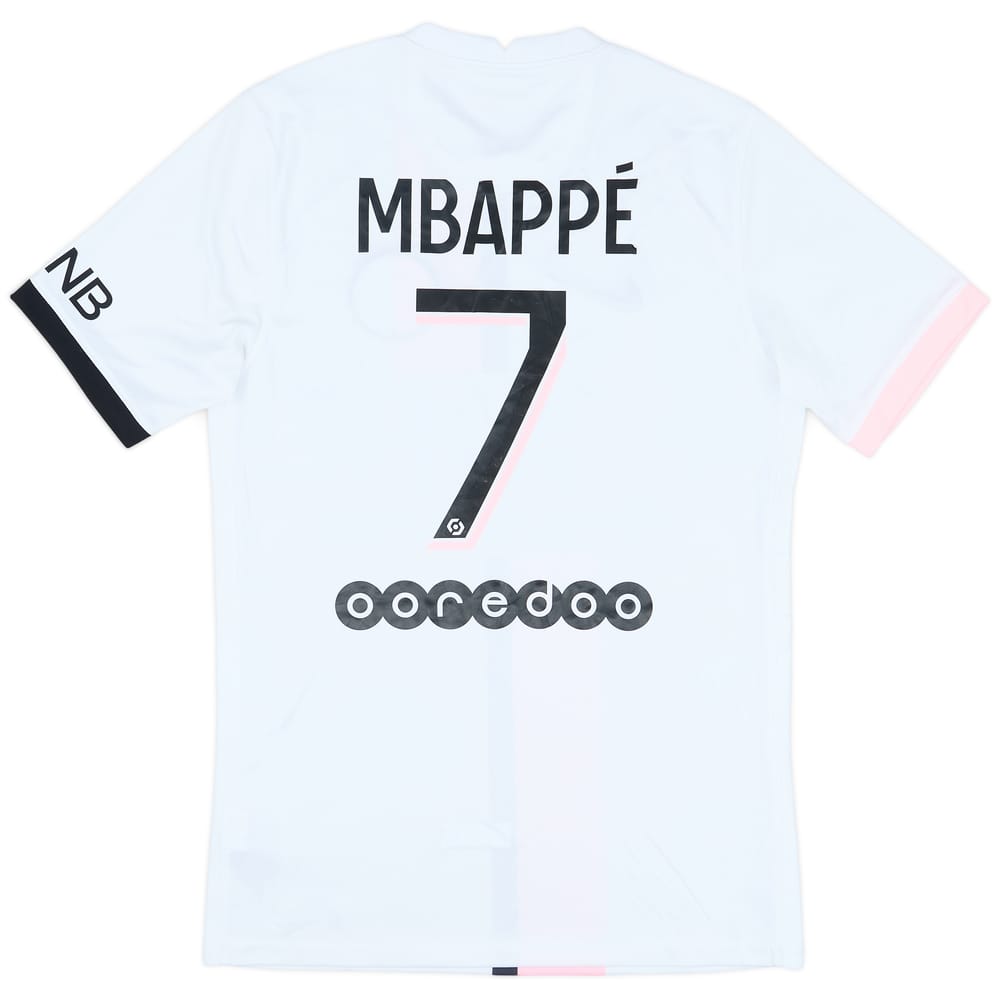 2021-22 Paris Saint-Germain Away Shirt Mbappe #7 (S)