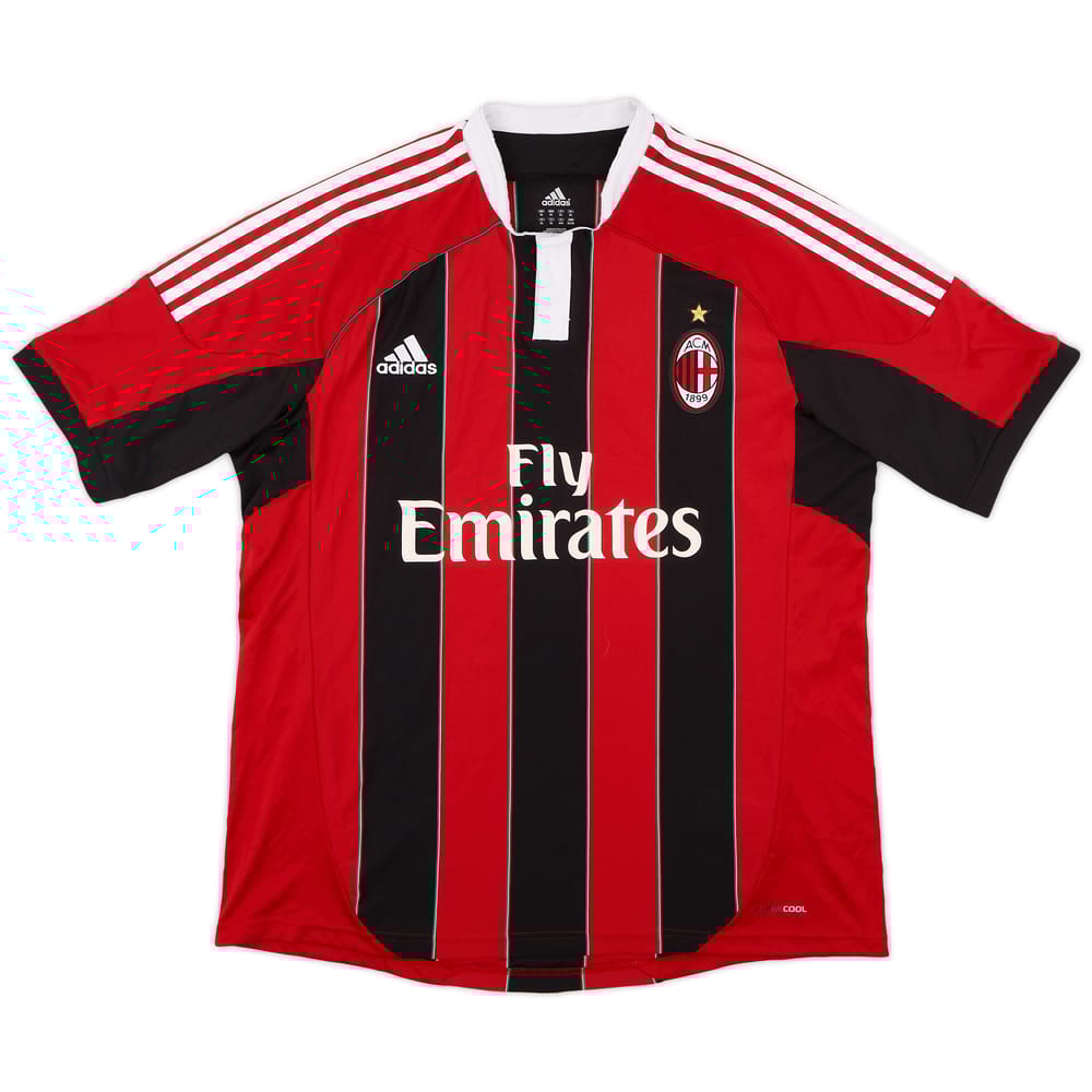 2012-13 AC Milan Home Shirt - 4/10 - (XL)