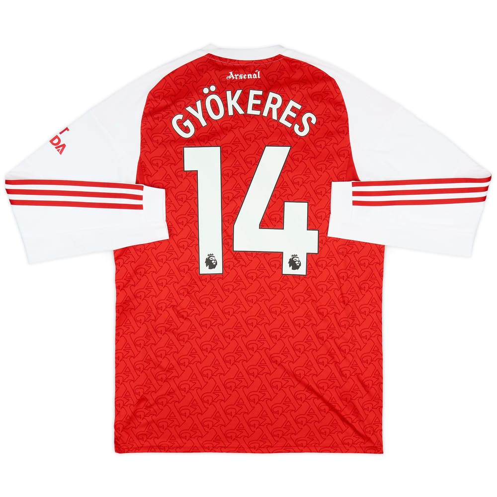 2025-26 Arsenal Home L/S Shirt Gyokeres #14
