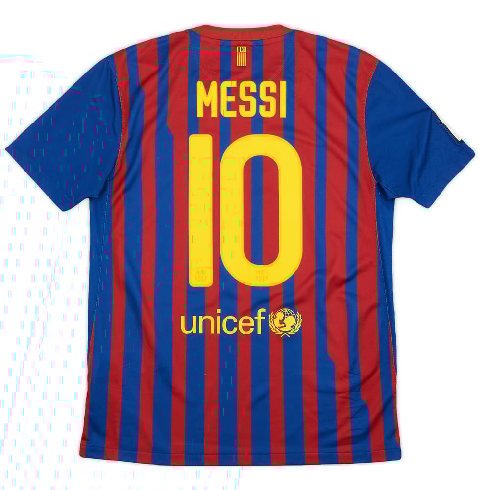 2011-12 Barcelona Home Shirt Messi #10 - 9/10 - (M)