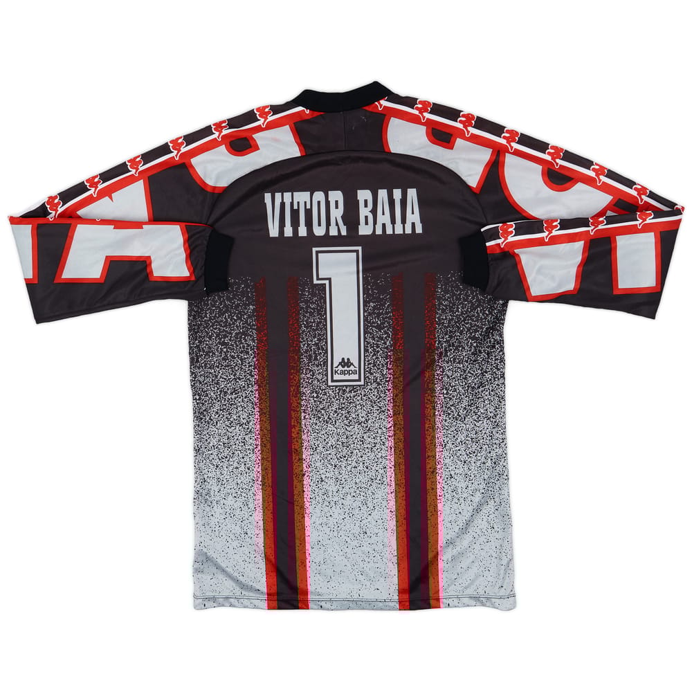 1996-97 Barcelona Basic GK Shirt Vitor Baia #1 - 9/10 - (M)